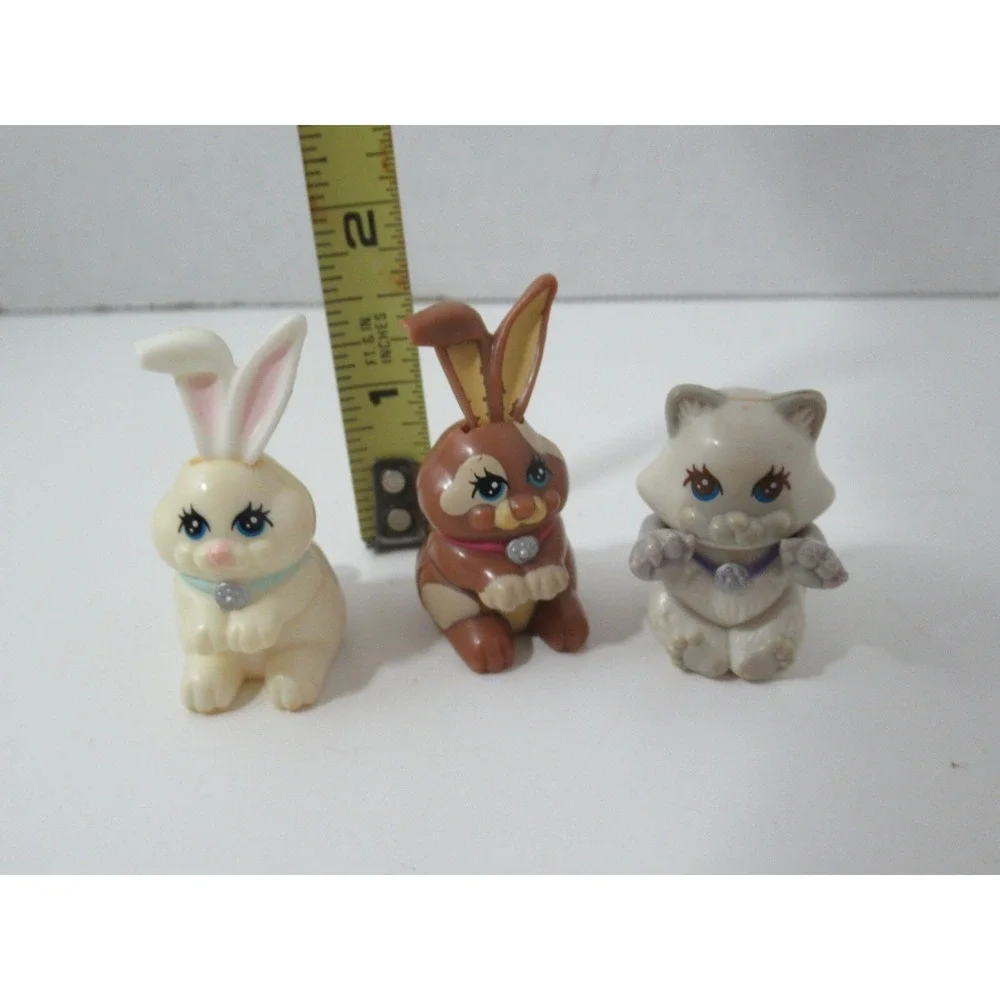 Kenner Vintage Used Littlest Pet Shop Cat Bashful Bunny Brown Mail order White